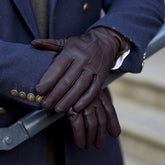 Hinton - Men's Silk Lined Leather Gloves